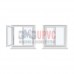 Jendela Swing UPVC